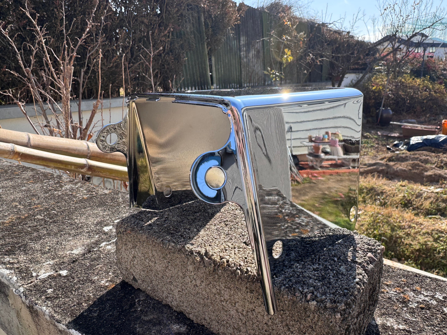 Chrome Flywheel & Head Covers